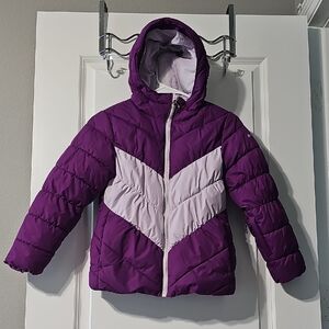 Columbia Kids Puffer Jacket in Purple and Lavender